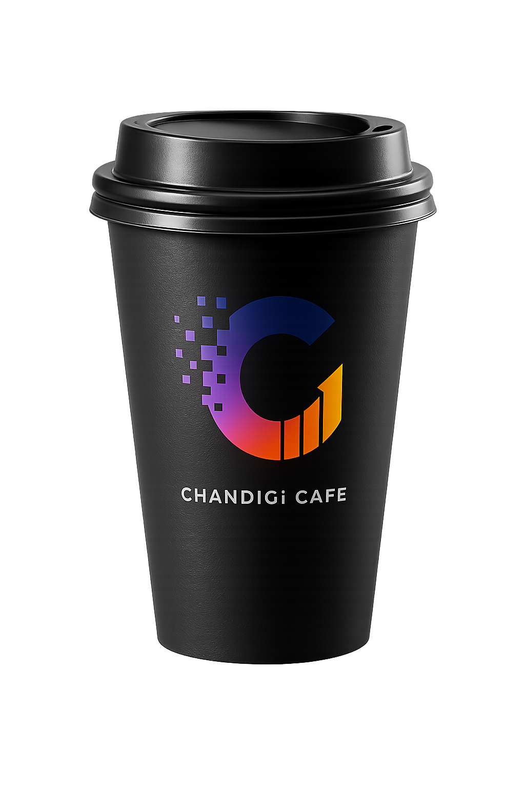 CHANDIGi CAFE coffee cup